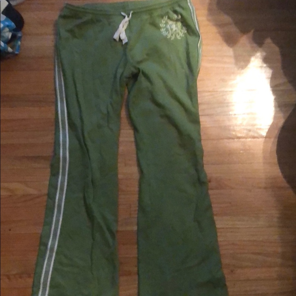 Mossimo green drawstring sweat pants